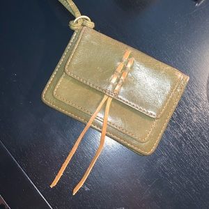 Hobo Green Lanyard Wallet